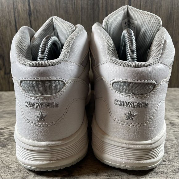 Converse Athletic BB SE Hi Wide White Shoes Sneakers Men’s Size 6.5 Women’s 8.5 - Picture 6 of 8